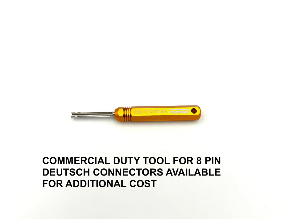 Adapter | Machine Side John Deere 14 Pin to Attachment Side Cat, Terex & ASV 8 Pin | SG-JD14-CT8 | Skid Steer Genius