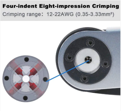Tool | Professional Deutsch Crimping Tool | SG-CT1214-100 | Skid Steer Genius