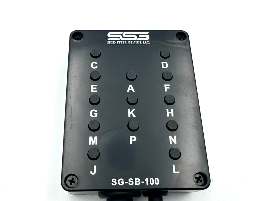 Tool | SG-SB14-100 | 14 Pin Attachment Test Box | Skid Steer Genius