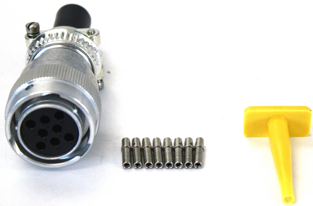 SG-KIT-DT-8-F x 10 - 10 Pack, 8 Pin Female Kit - Deutsch - Attachment Side | Skid Steer Genius