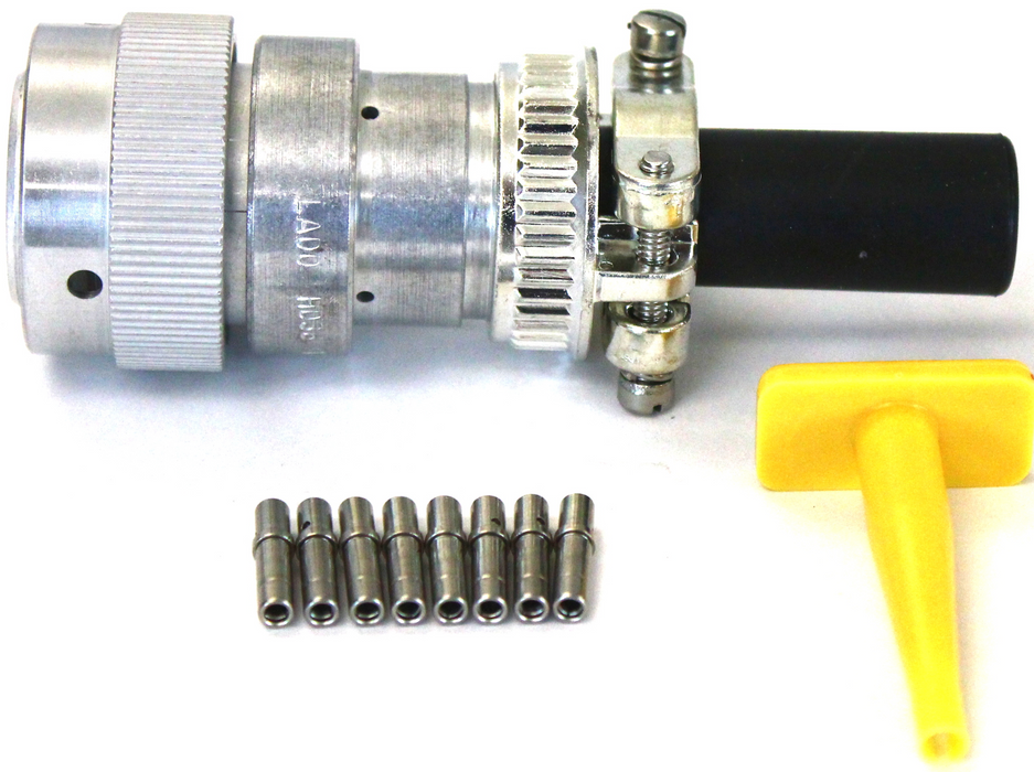 SG-KIT-DT-8-F x 10 - 10 Pack, 8 Pin Female Kit - Deutsch - Attachment Side | Skid Steer Genius