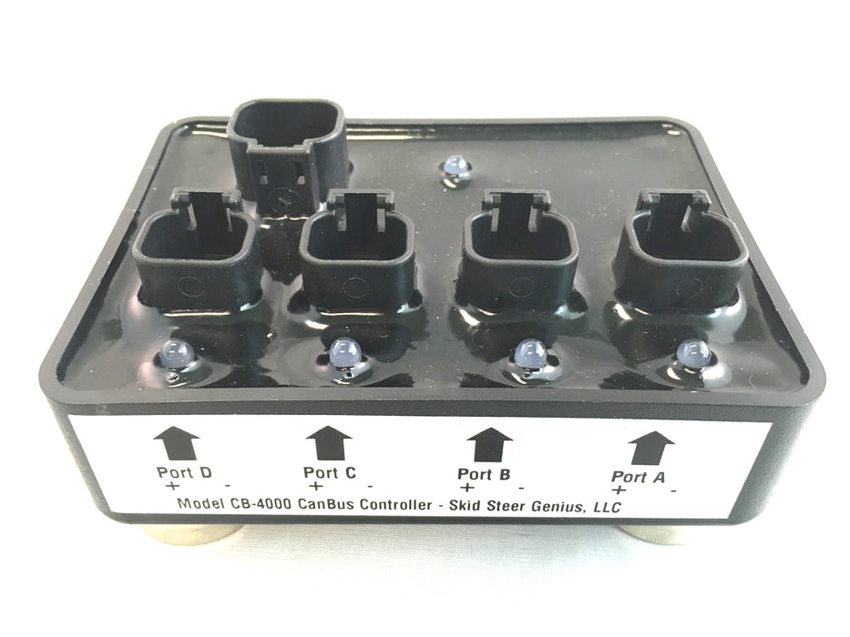 SG-CB-4000A-100 X 50 - (50 Pack) Genius 7 Pin Controller For Bobcat® Loaders, Toolcat & Versahandler - 4 Port | Skid Steer Genius