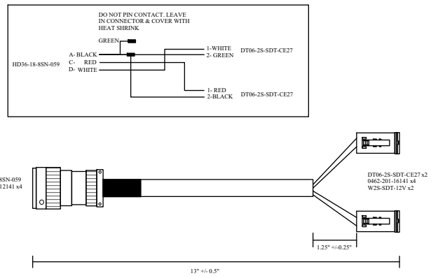 Chinese Auction 8 Pin Control Kit - Dual Control