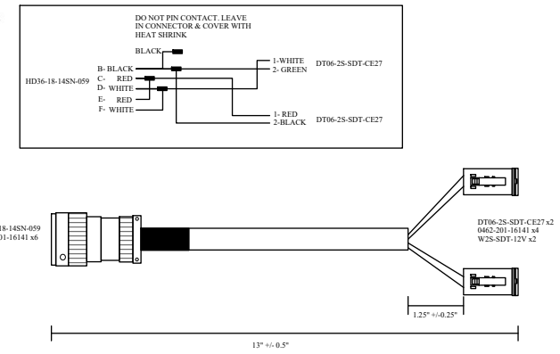 Chinese Auction 14 Pin Control Kit - Dual Control